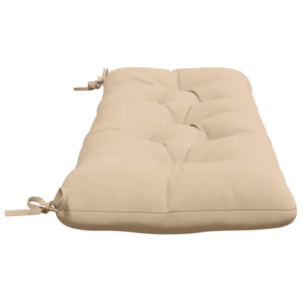 Bänk kudde VIANEN 100% Polyester Gräddvit 100 x 40 x 12 cm