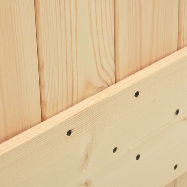 Dörr NARVIK Naturfärg 95 x 210 cm Massiv furuträdörr