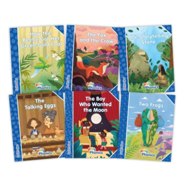 Jolly Phonics Folktales Blue Readers (Level 4) Complete Set (1-6) (häftad, eng)