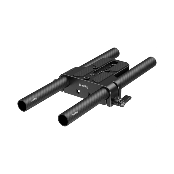 SmallRig 5609 Bottom Mount Plate with Dual 15mm Rod Clamp