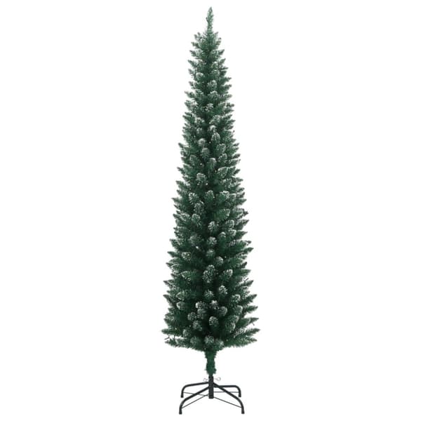 Plastgran smal 300 LEDs 210 cm