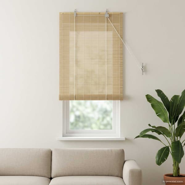 Rullgardin Naturlig 50 x 160 cm Bambu