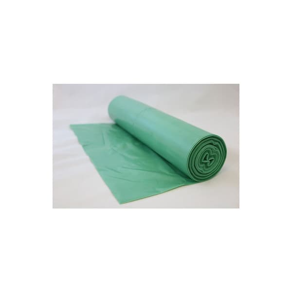 Plastsäck Bio 125L 35my grön 25/rl