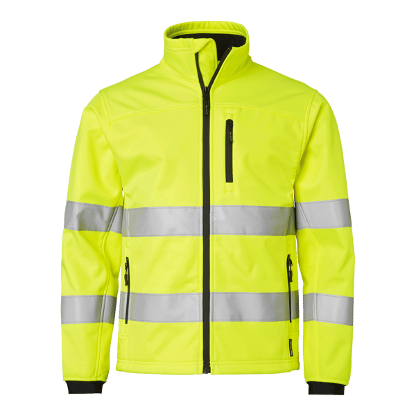 7621 Softshell Hi-Vis Fluorescent yellow Unisex