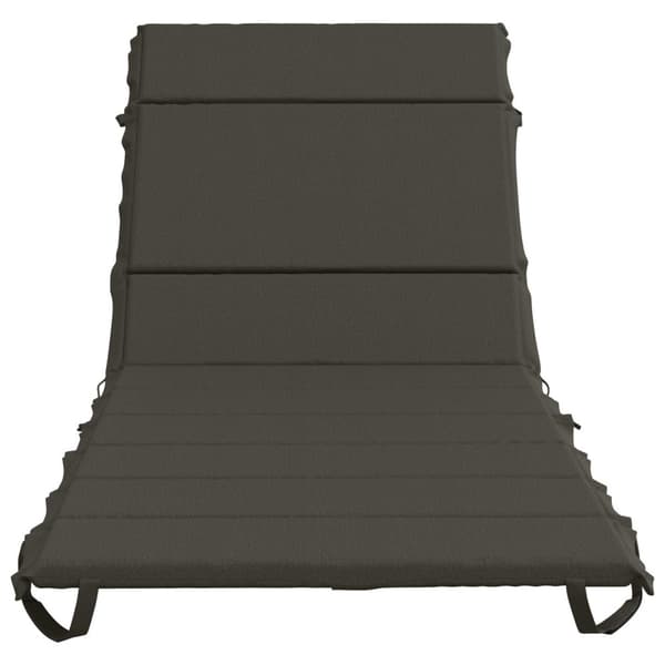 Solstol Kudde GEMERT 100% Polyester Antracit 200 x 80 x 3 cm
