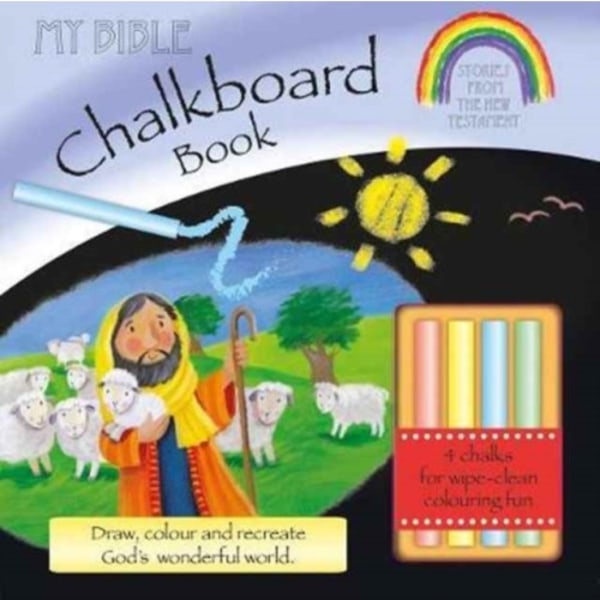 My Bible Chalkboard Book: Stories from the New Testament (Incl. Chalk) (bok, board book, eng)