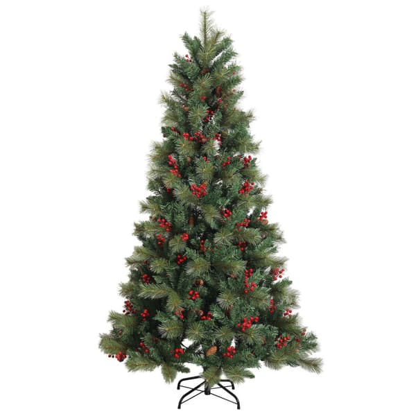 Plast Hingad Julgran 150 cm 150 LED-lampor Varmvit