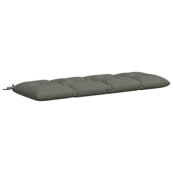 Bänk kudde VIANEN 100% Polyester Grå 150 x 50 x 12 cm