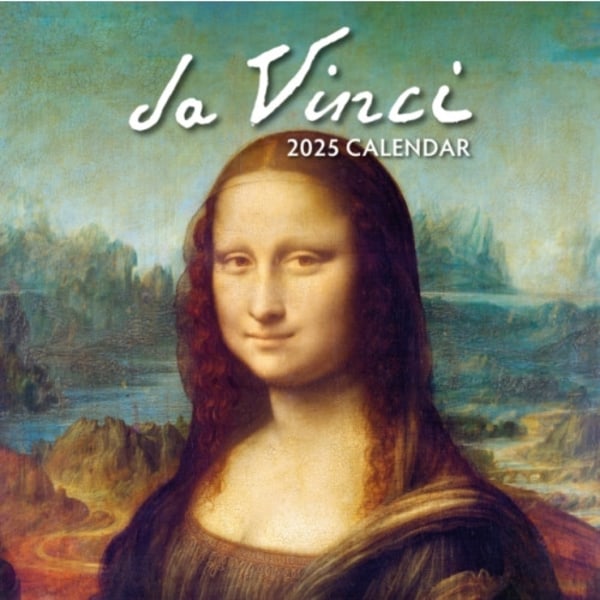 Da Vinci 2025 Square Wall Calendar (häftad, eng)