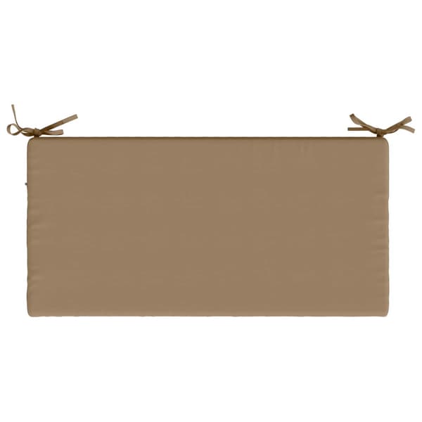 Bänk kudde SOEST 100% Polyester Taupe 60 x 40 x 5 cm