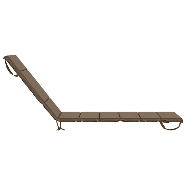Solstol Kudde GEMERT 100% Polyester Taupe 200 x 60 x 3 cm