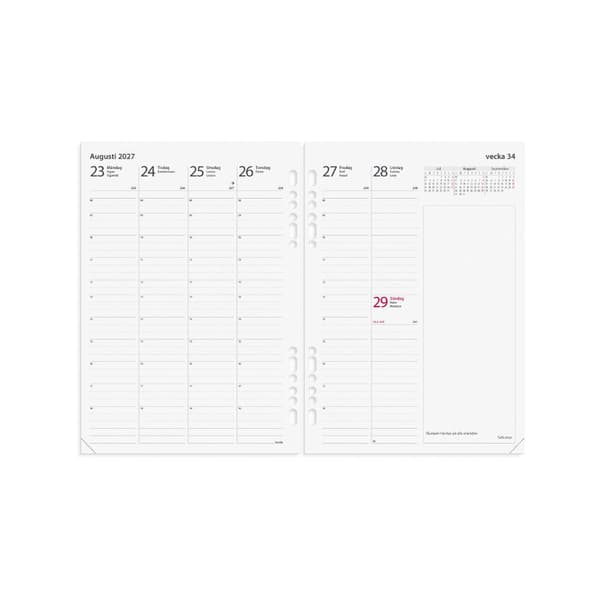 Business Systemkalender 2027 konstl sv