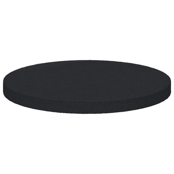 Möbelkuddar 2 pcs Svart Ø 30 x 2 mm EVA