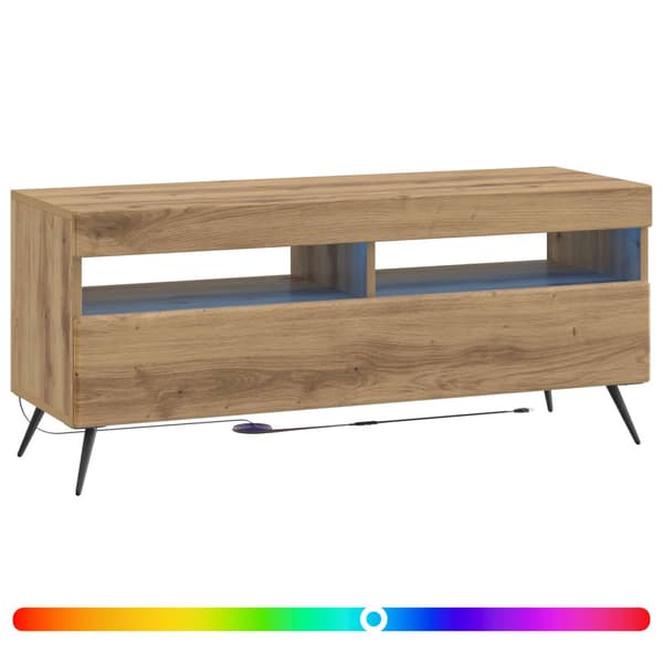 LED TV-skåp Artisan-ek Konstruerat trä