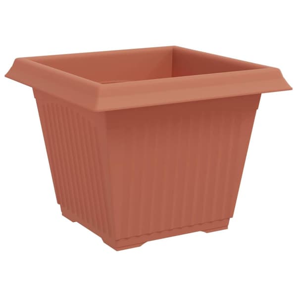 Växtkrukor 6 pcs Murgrön 28,5 x 28,5 x 22 cm Plast