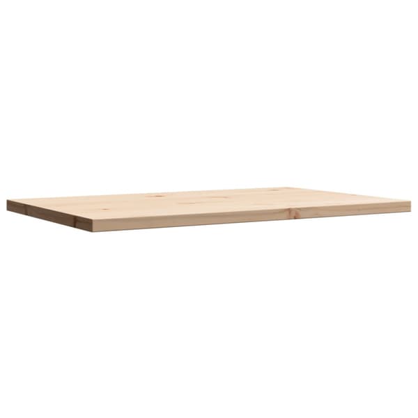 Bordsskiva 80x50x2,5 cm rektangulär massiv furu