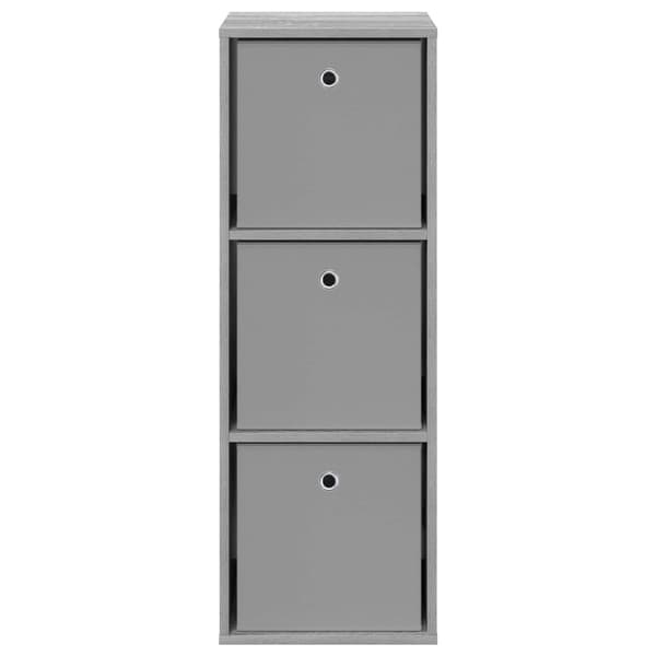 Sideboard med låda Grå Sonoma 35 x 32 x 99,5 cm