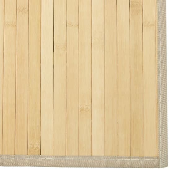 Matta rektangulär ljus naturlig 70x300 cm bambu