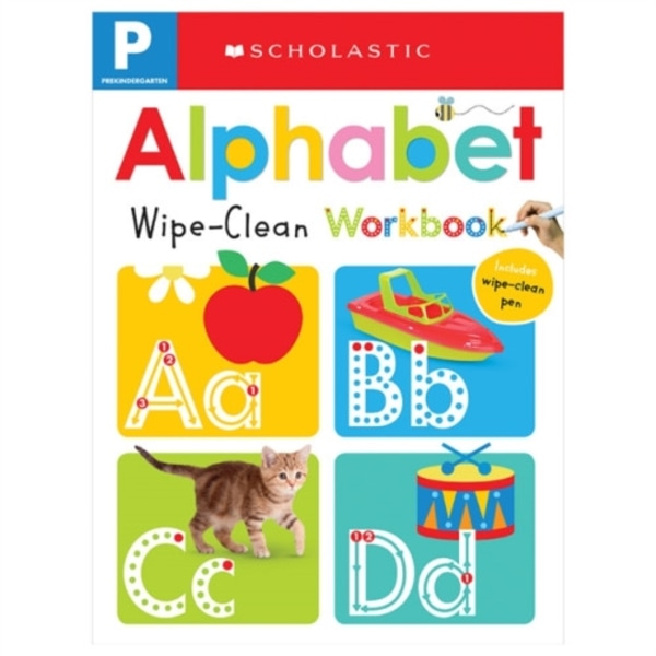 Pre-K Alphabet Wipe-Clean Workbook: Scholastic Early Learners (Wipe-Clean) (bok, board book, eng)