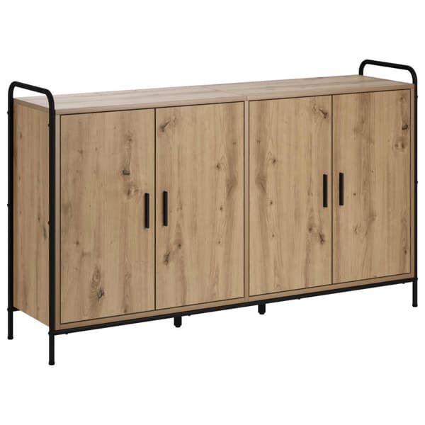 Sideboard Artisan-ek 97 x 33 x 81 cm Konstruerat trä