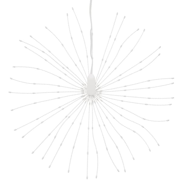 Julbelysning 8 st 140 LED blå 17 cm