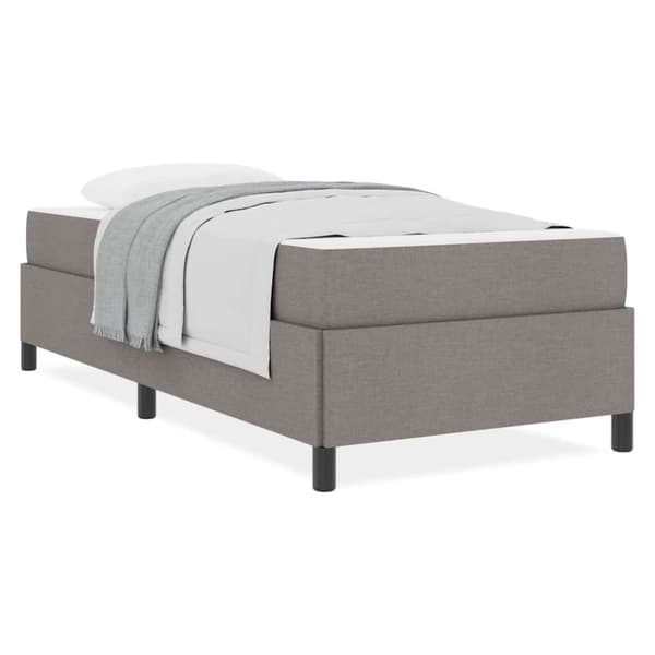 Bäddfjäder Taupe 100 x 200 cm tyg