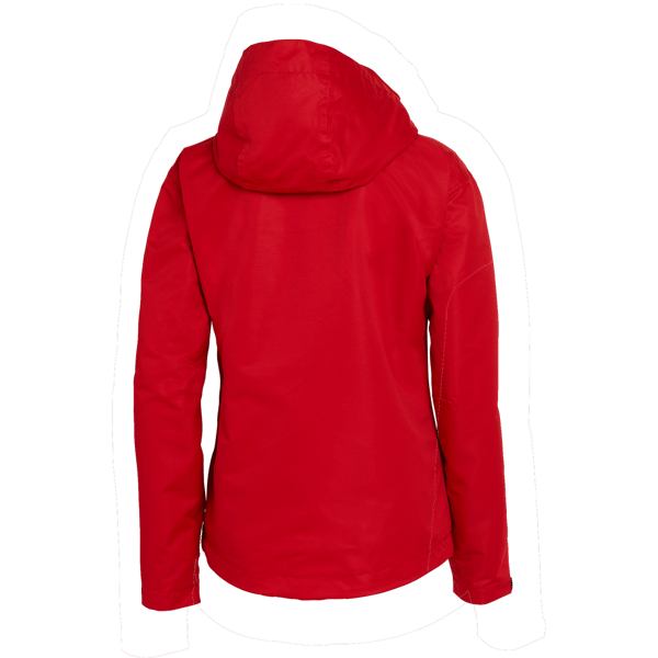 Barber Jacket w Red Female
