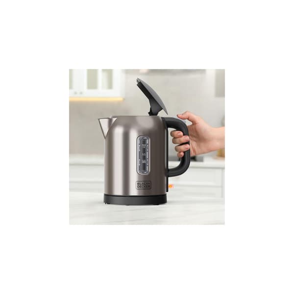 Vattenkokare BLACK&DECKER 2200W stål 1L