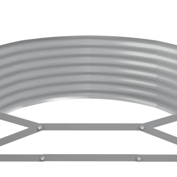 Odlingslåda galvaniserat stål 175x100x36 cm antracit