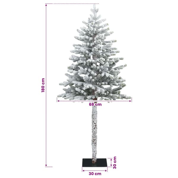 Plast Hingad Julgran 180 cm 300 LED-lampor Varmvit