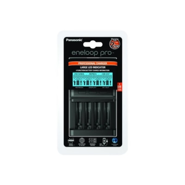 Panasonic eneloop BQ-CC65E batteriladdare - USB