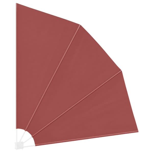 Sidomarkis för balkong terrakotta 210x210 cm