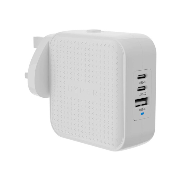 Targus HyperJuice strömadapter - GaN - USB, 2 x USB-C - 70 Watt