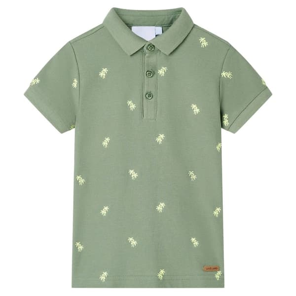 Pikétröja för barn khaki 92