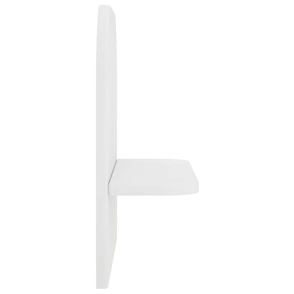Vägg hylla 2 st Vit 41 x 13,5 x 37,5 cm Konstruerat trä