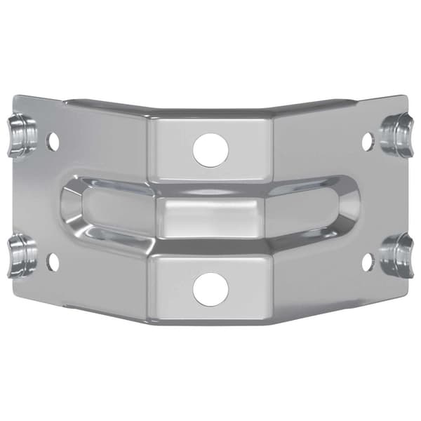 Fäste 12 pcs Zinkbelagd 106 x 55 x 1,5mm Stål
