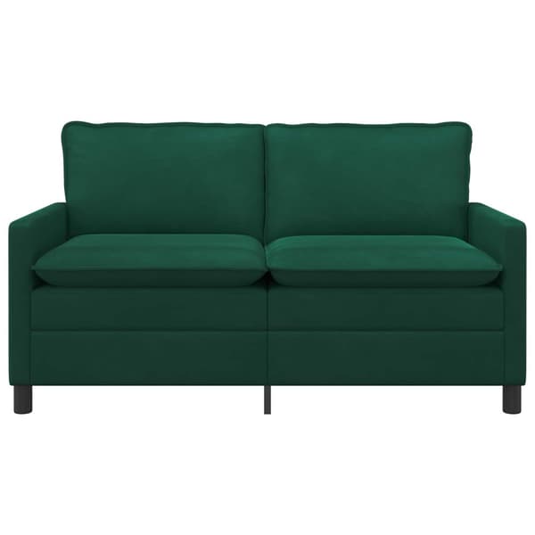Soffa Mörkgrön 156 x 81 x 87,5 cm Sammet