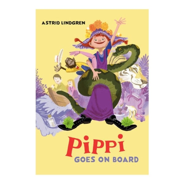 Pippi Goes on Board (pocket, eng)