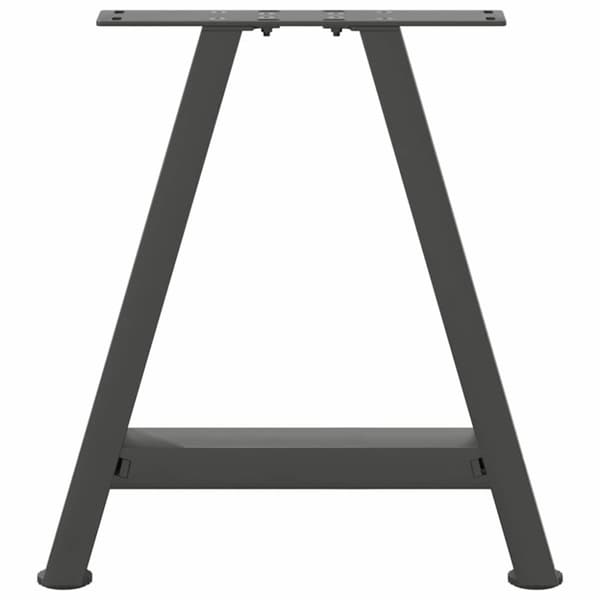 Soffbordsben A-formade 2 st antracit 50x(42-43) cm stål
