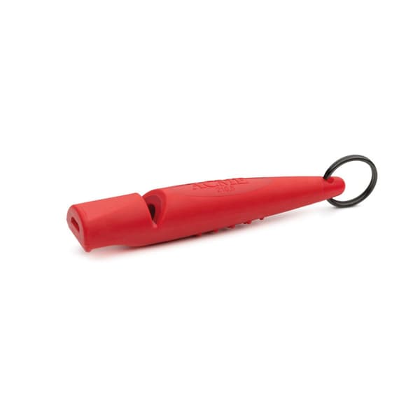 Visselpipa Acme Alpha 211.5  karminröd 8 cm