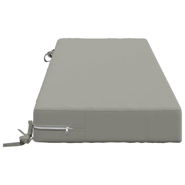 Sittkudde SOEST 100% Polyester Grå 120 x 40 x 10 cm