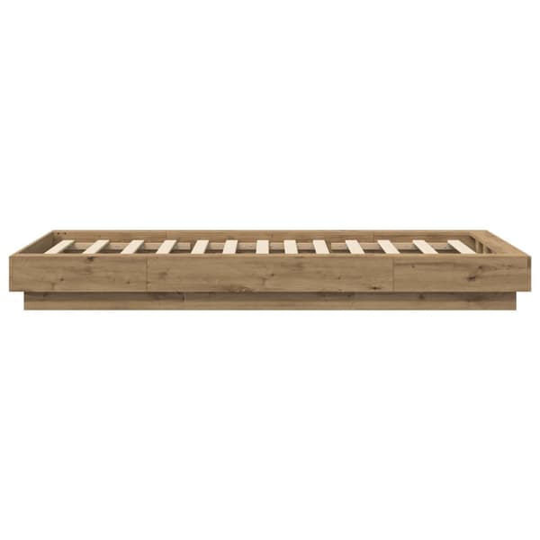 Golvsängsram Artisan-ek 80 x 210 cm Konstruerat trä
