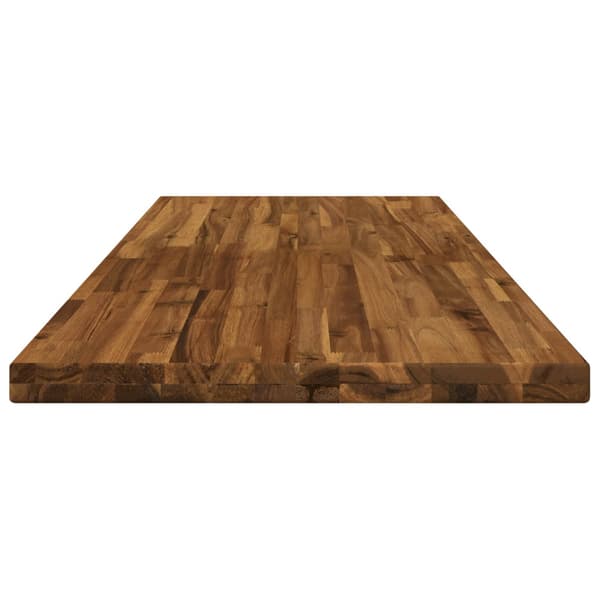 Rektangulärt Bordsskiva 90 x 50 x 3,5 cm Rektangulär Naturlig