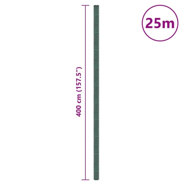 Ogräsmatta grön 4x25 m PP