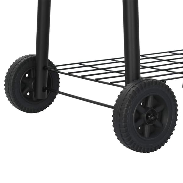 Utomhusgrill 103 x 60 x 113 cm Stål Svart