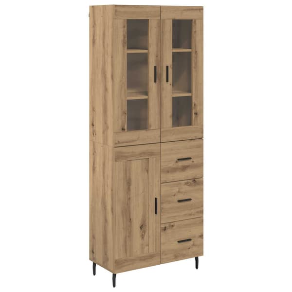 Skåp med låda 2 pcs Artisan Ek Konstruerat trä