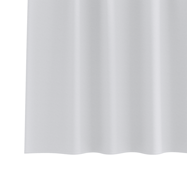 Mörkläggningsgardiner med Ringar 2 pcs Ljusgrå 245 x 140 cm