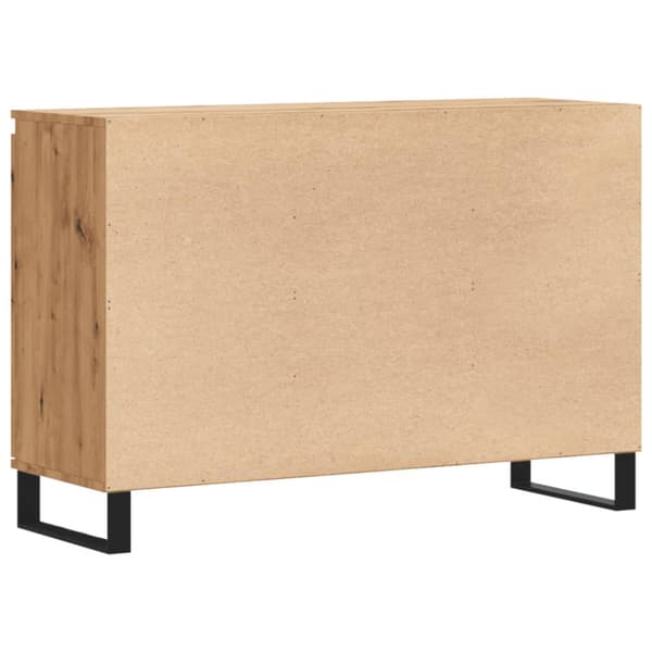 Skänk ek 101,5x35x70 cm konstruerat trä