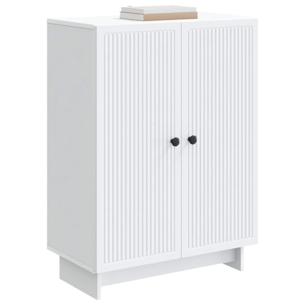 Sideboard Vit 66 x 34,5 x 90 cm Konstruerat trä