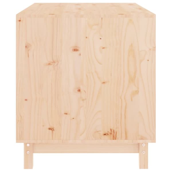 Hundkoja 90x60x67 cm massiv furu